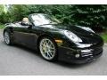 Black 2011 Porsche 911 Turbo S Cabriolet Exterior