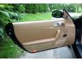 Sand Beige 2011 Porsche 911 Turbo S Cabriolet Door Panel