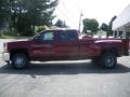 Deep Ruby Metallic - Silverado 3500HD WT Crew Cab Dual Rear Wheel 4x4 Photo No. 6