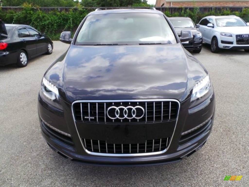 2014 Q7 3.0 TFSI quattro - Lava Gray Pearl / Black photo #2