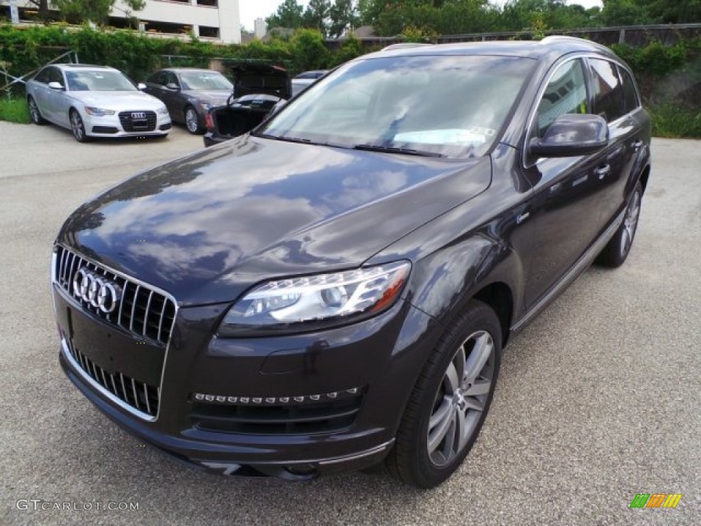 2014 Q7 3.0 TFSI quattro - Lava Gray Pearl / Black photo #3