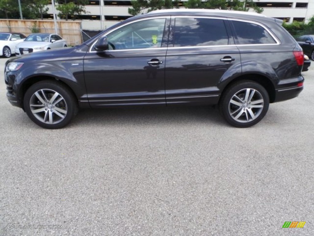 2014 Q7 3.0 TFSI quattro - Lava Gray Pearl / Black photo #4