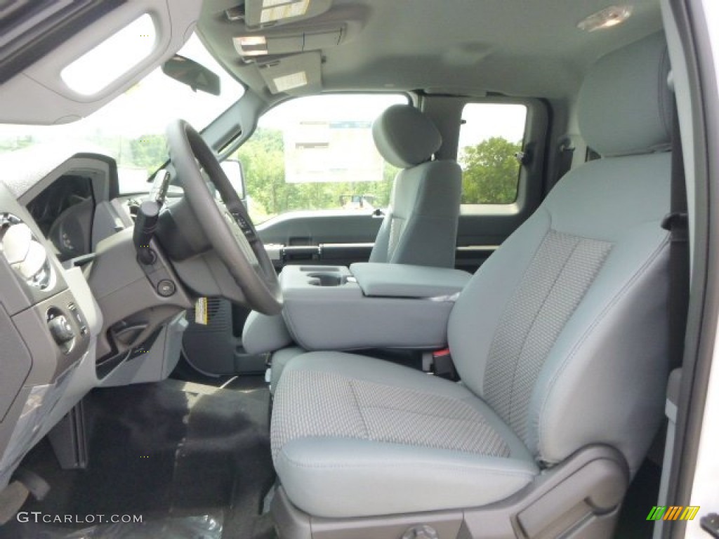 2015 Ford F350 Super Duty XL Super Cab 4x4 Front Seat Photo #94654913