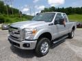 2015 Ingot Silver Ford F250 Super Duty XLT Super Cab 4x4  photo #4