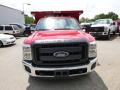 2015 Vermillion Red Ford F350 Super Duty XL Regular Cab Dump Truck  photo #3