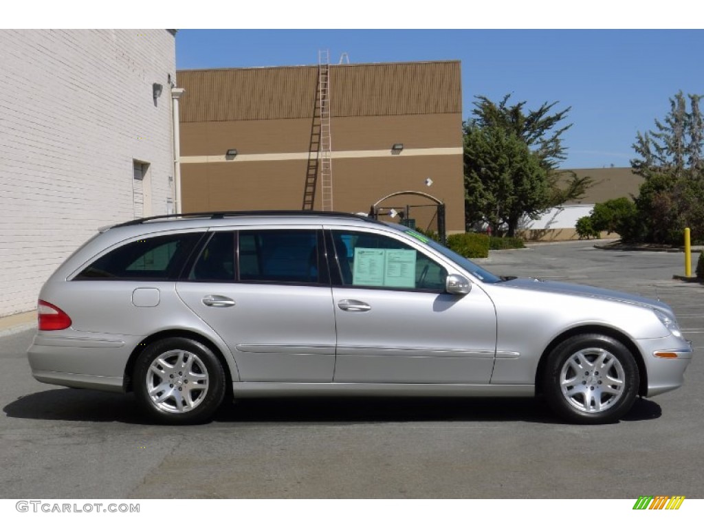 Brilliant Silver Metallic 2006 Mercedes-Benz E 350 Wagon Exterior Photo #94656493
