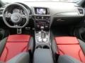 Black/Magma Red 2014 Audi SQ5 Prestige 3.0 TFSI quattro Dashboard