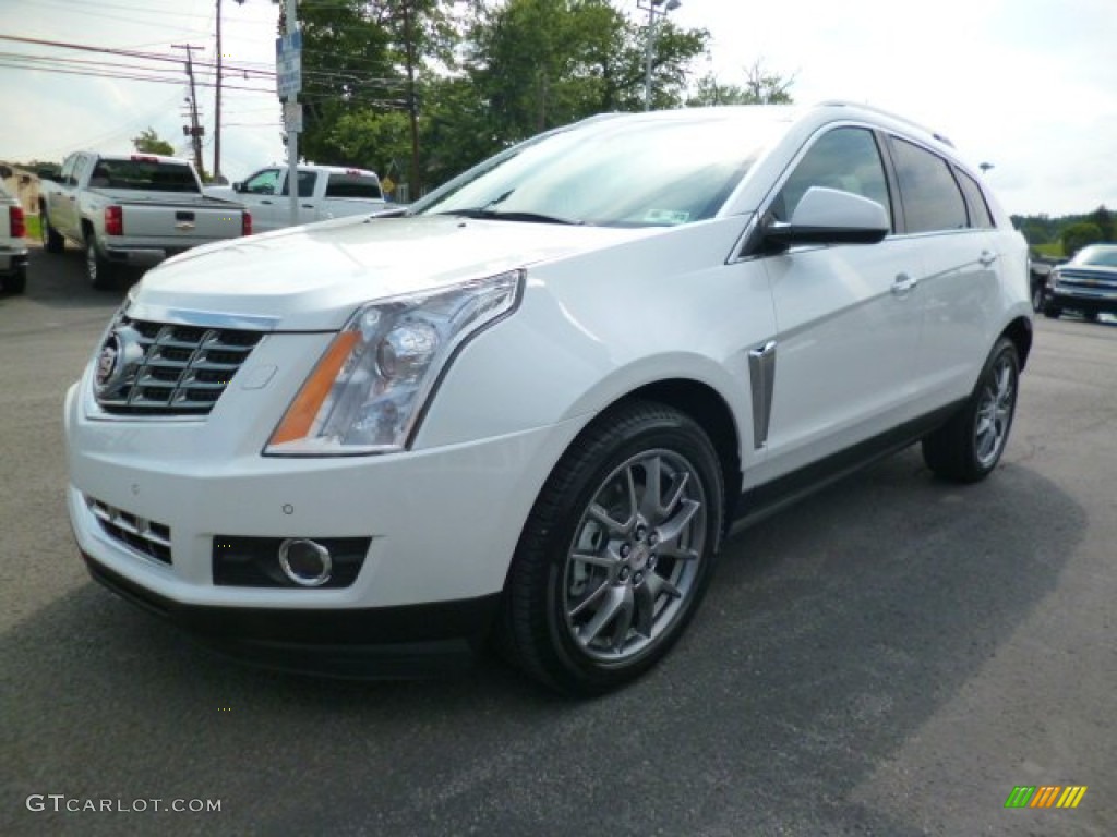 Platinum Ice Tricoat 2014 Cadillac SRX Premium AWD Exterior Photo #94659215