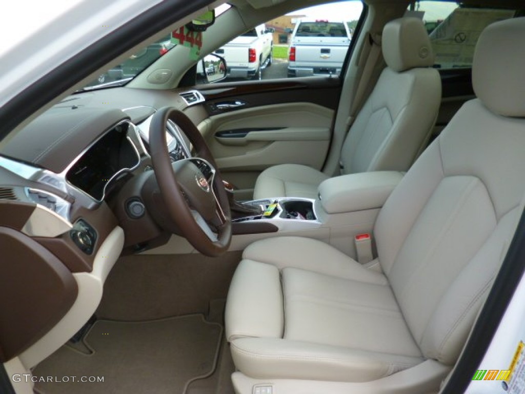 Shale/Brownstone Interior 2014 Cadillac SRX Premium AWD Photo #94659452