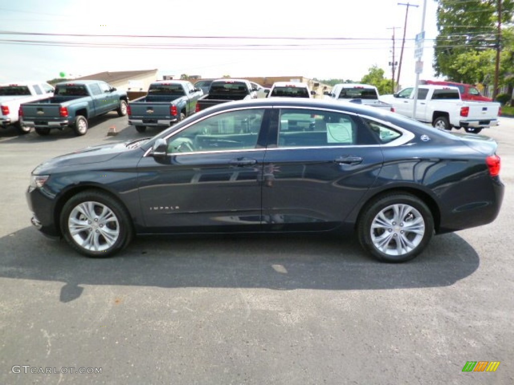 2014 Impala LT - Blue Ray Metallic / Jet Black/Dark Titanium photo #4