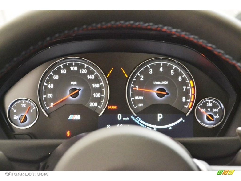 2015 BMW M4 Coupe Gauges Photo #94660415