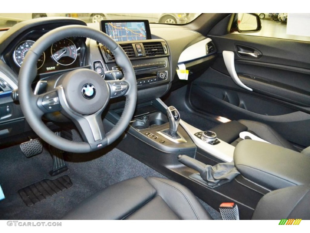 Black Interior 2014 BMW 2 Series 228i Coupe Photo #94660553