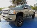 2012 Graystone Metallic Chevrolet Silverado 2500HD LT Crew Cab 4x4  photo #1