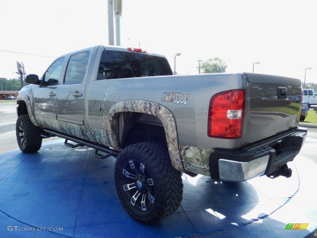 2012 Silverado 2500HD LT Crew Cab 4x4 - Graystone Metallic / Ebony photo #3