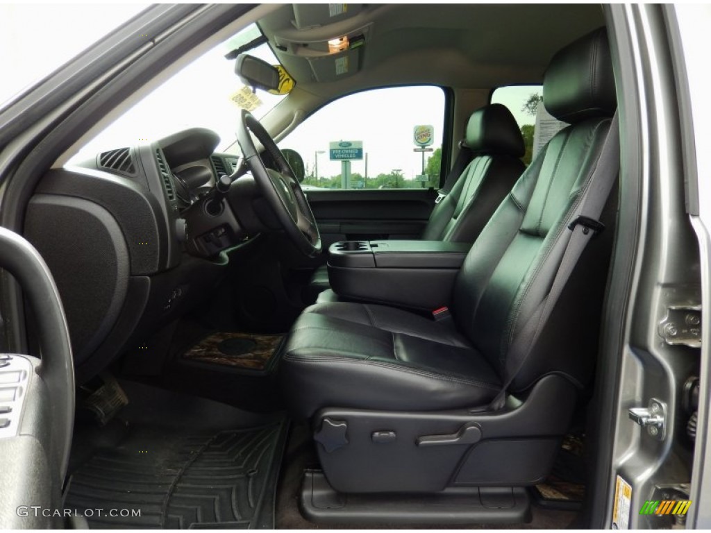 2012 Silverado 2500HD LT Crew Cab 4x4 - Graystone Metallic / Ebony photo #15