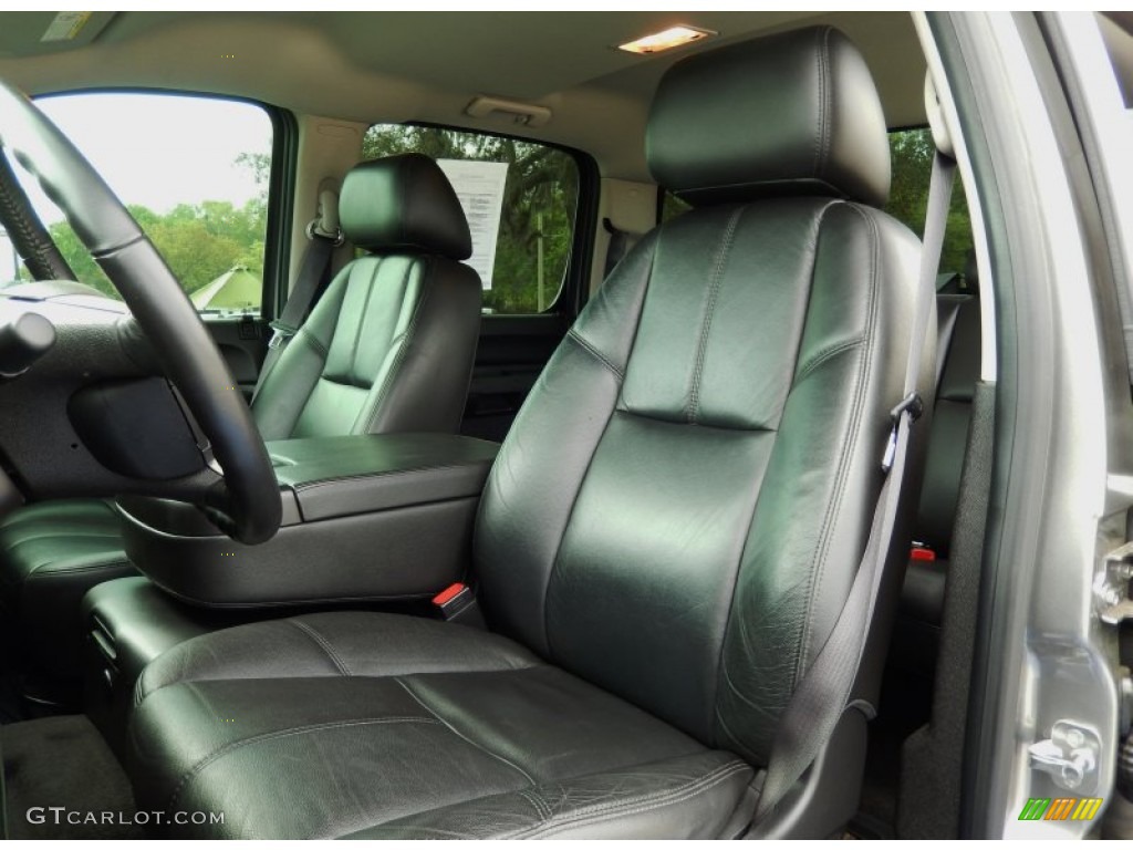 2012 Silverado 2500HD LT Crew Cab 4x4 - Graystone Metallic / Ebony photo #16