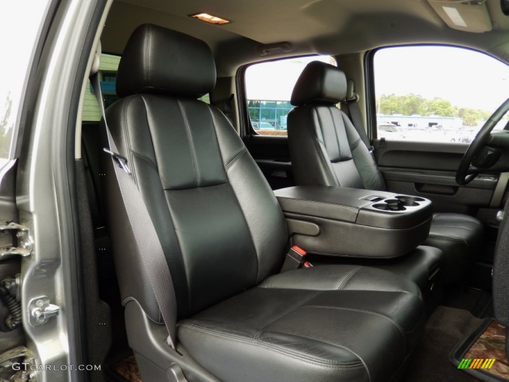 2012 Silverado 2500HD LT Crew Cab 4x4 - Graystone Metallic / Ebony photo #21