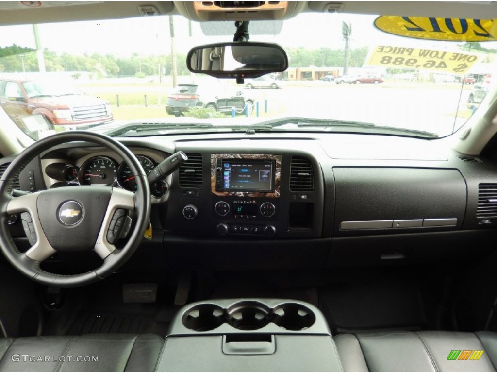 2012 Silverado 2500HD LT Crew Cab 4x4 - Graystone Metallic / Ebony photo #23