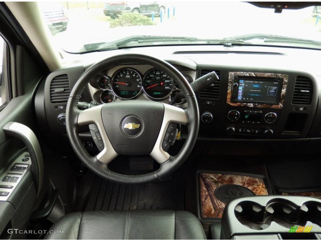 2012 Silverado 2500HD LT Crew Cab 4x4 - Graystone Metallic / Ebony photo #24