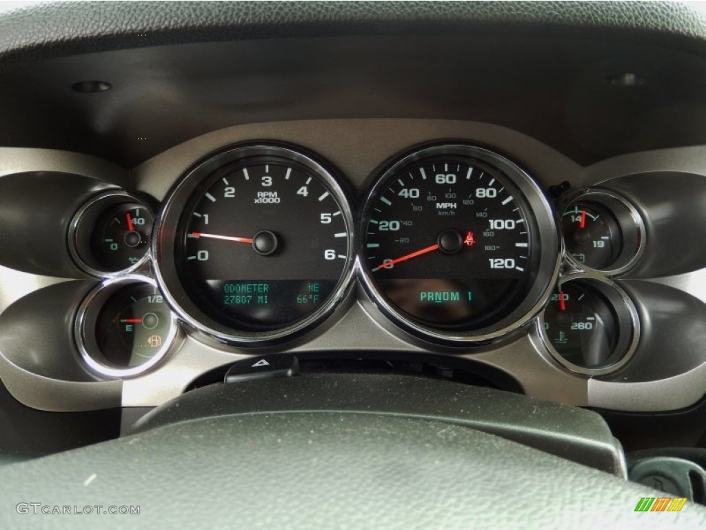 2012 Silverado 2500HD LT Crew Cab 4x4 - Graystone Metallic / Ebony photo #25