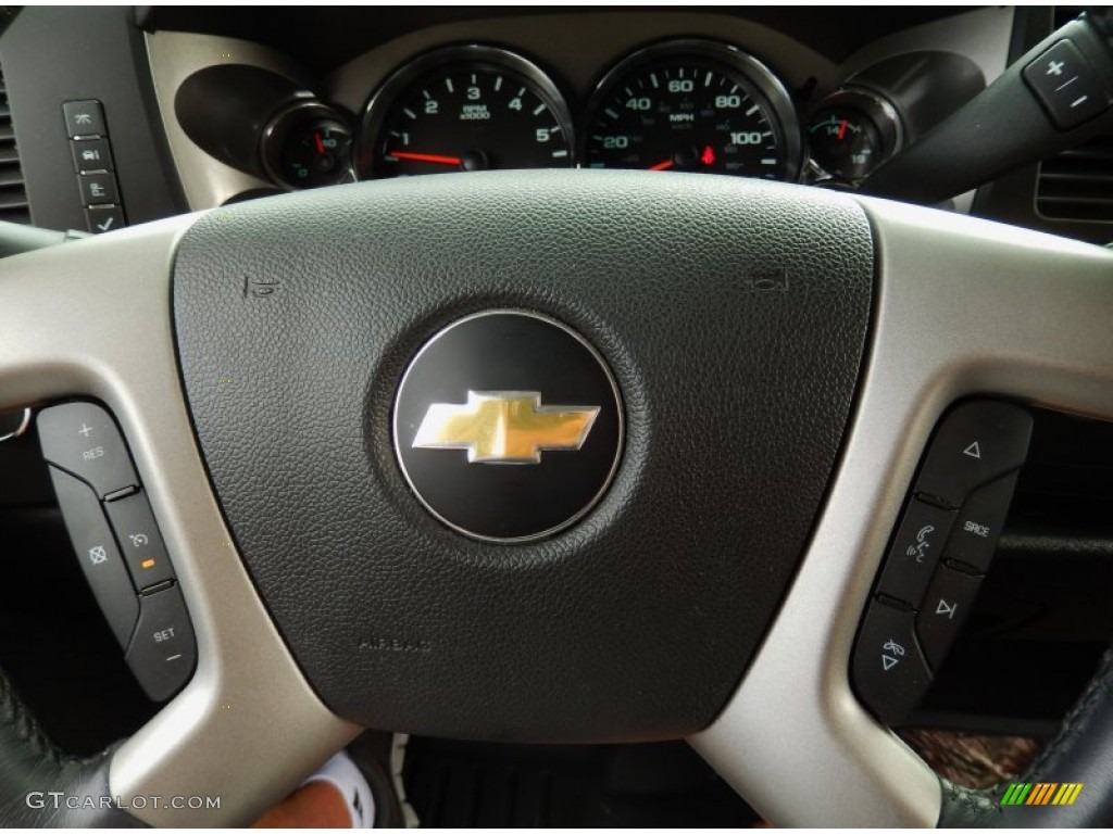 2012 Silverado 2500HD LT Crew Cab 4x4 - Graystone Metallic / Ebony photo #30
