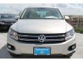 2014 White Gold Metallic Volkswagen Tiguan SE  photo #2