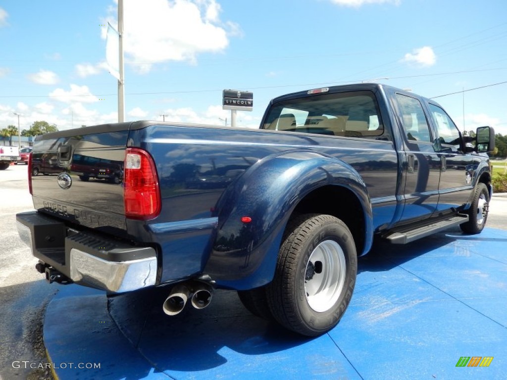 2015 F350 Super Duty XL Crew Cab DRW - Blue Jeans / Steel photo #3