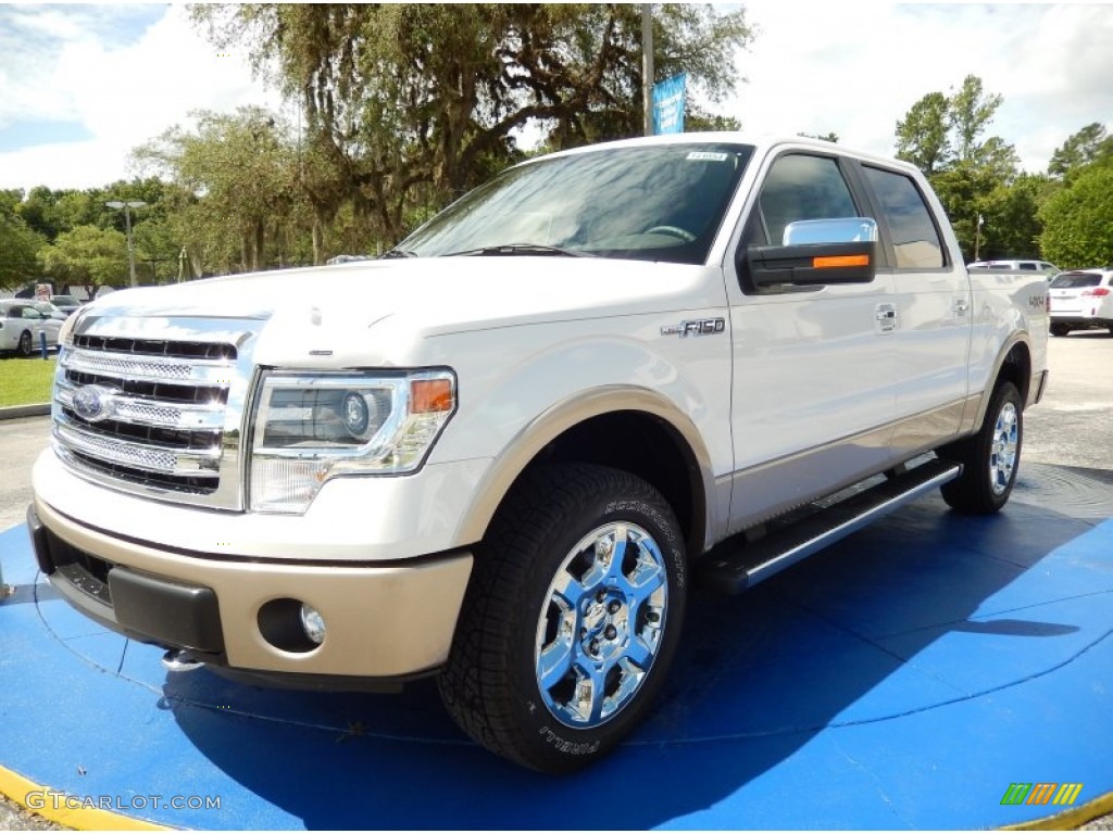 White Platinum Ford F150