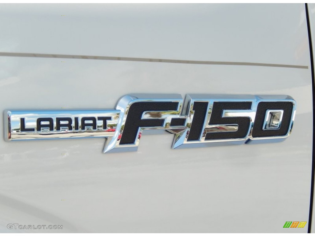 2014 F150 Lariat SuperCrew 4x4 - White Platinum / Pale Adobe photo #5