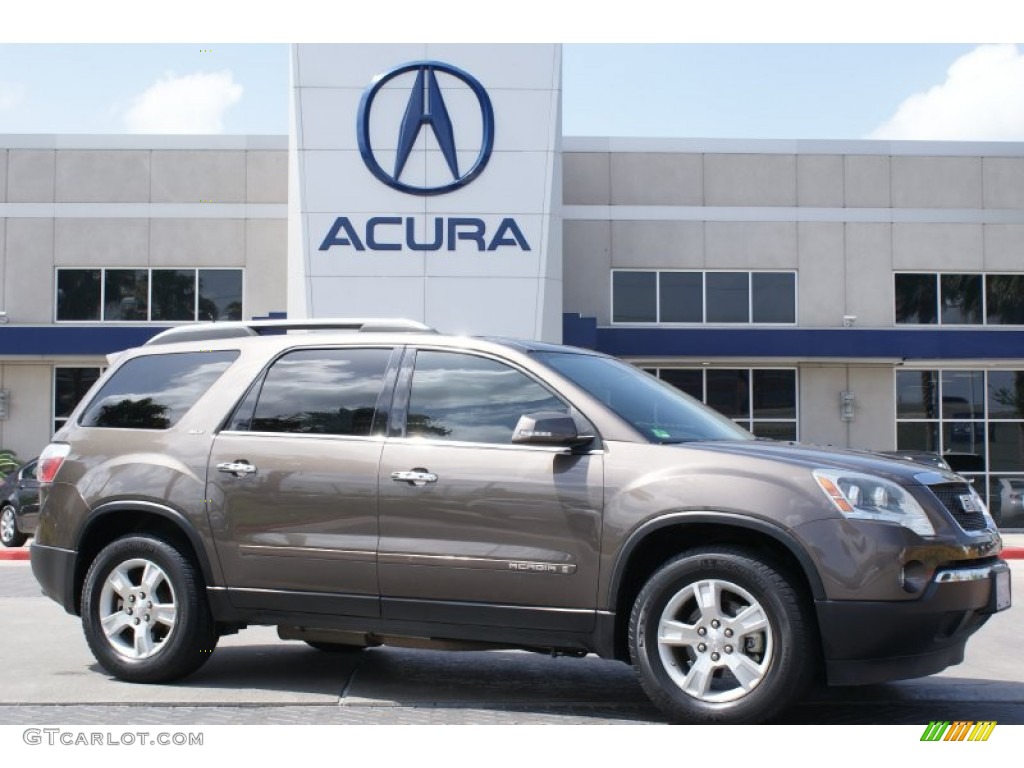 Medium Brown Metallic 2008 GMC Acadia SLT Exterior Photo #94664882