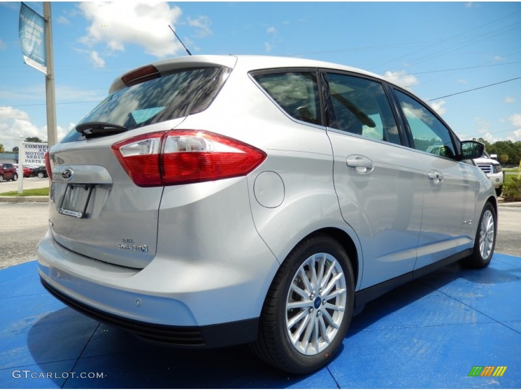2014 C-Max Hybrid SEL - Ingot Silver / Charcoal Black photo #3
