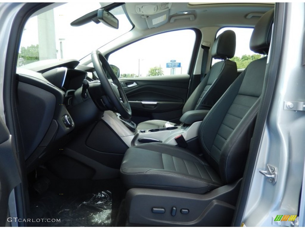 Charcoal Black Interior 2014 Ford C-Max Hybrid SEL Photo #94665602