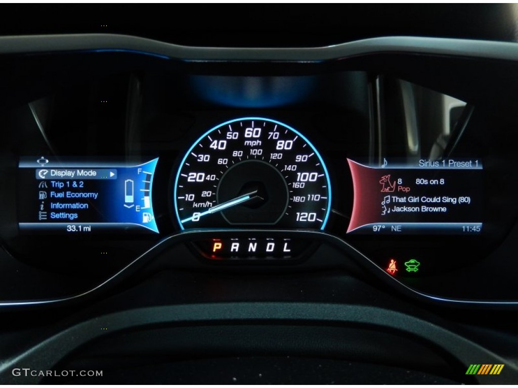 2014 Ford C-Max Hybrid SEL Gauges Photo #94665704