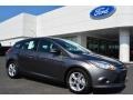 2014 Sterling Gray Ford Focus SE Hatchback  photo #1