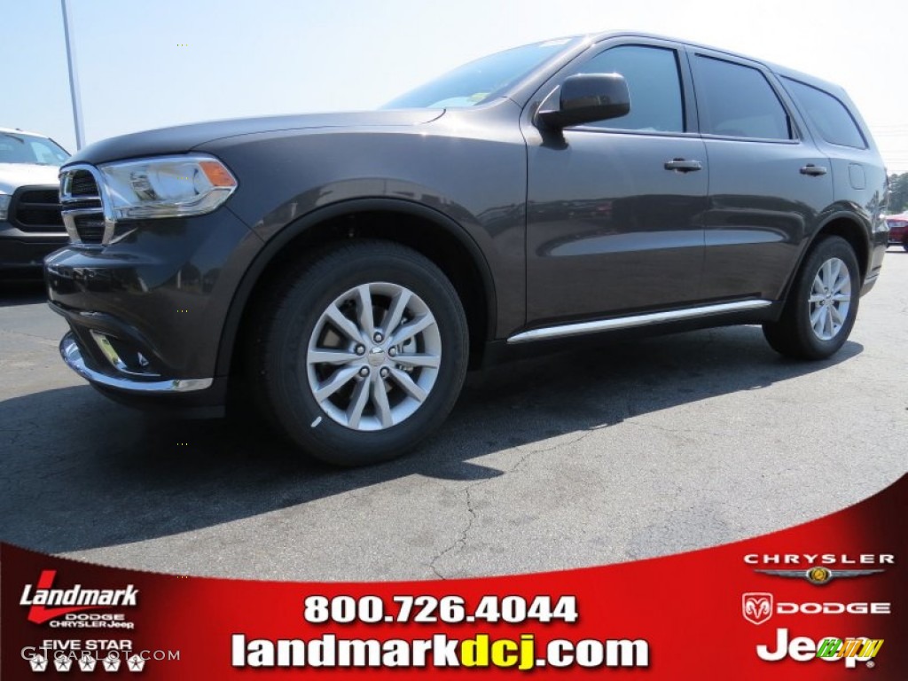 2014 Durango SXT - Granite Crystal Metallic / Black photo #1