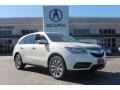 2015 White Diamond Pearl Acura MDX Technology  photo #1