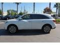 2015 White Diamond Pearl Acura MDX Technology  photo #4