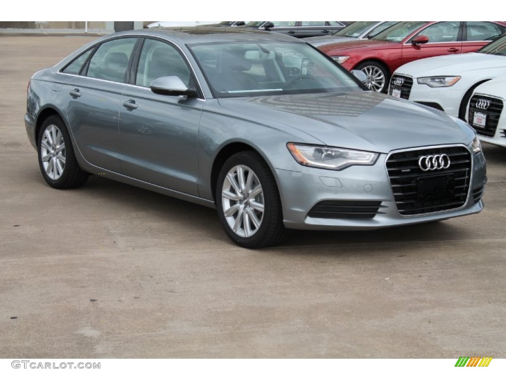 2014 A6 2.0T quattro Sedan - Quartz Gray Metallic / Black photo #1