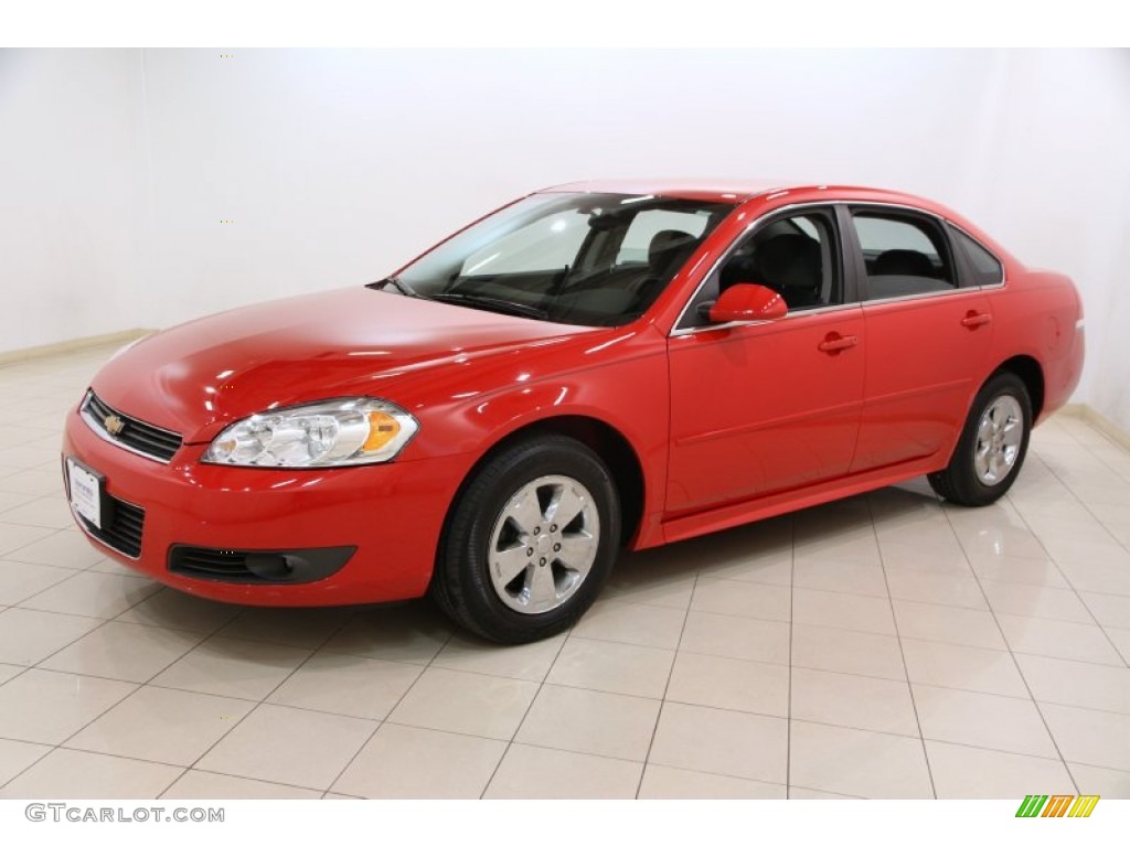 2010 Impala LT - Victory Red / Ebony photo #3