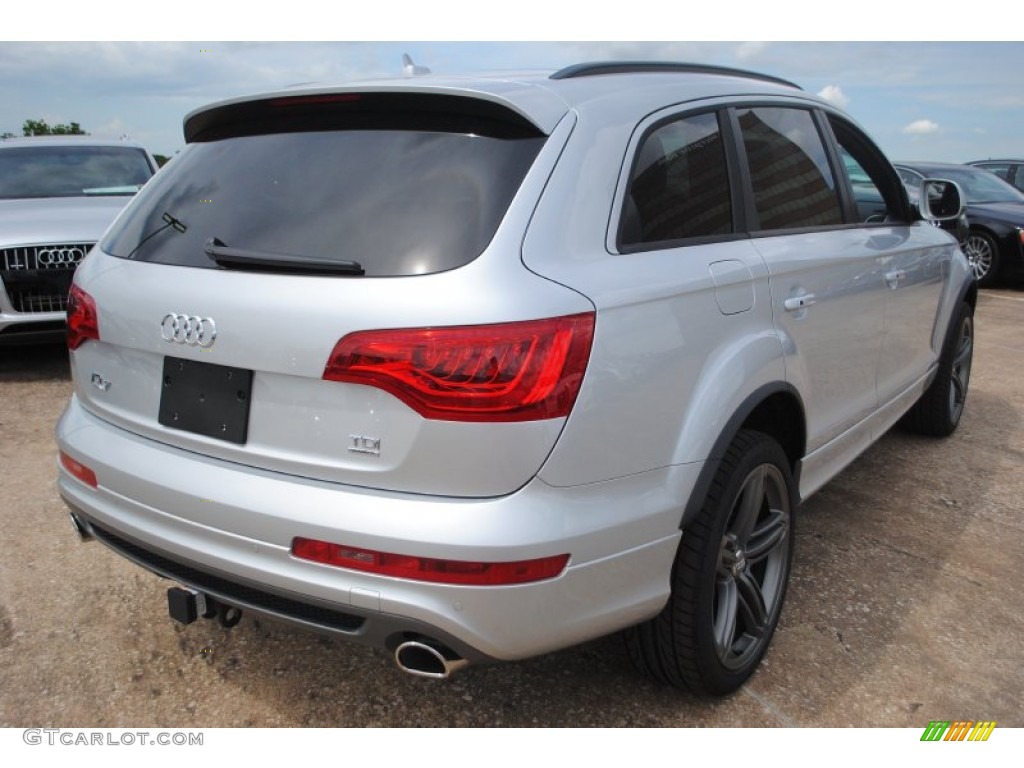 Ice Silver Metallic 2014 Audi Q7 3.0 TDI quattro Exterior Photo #94672373