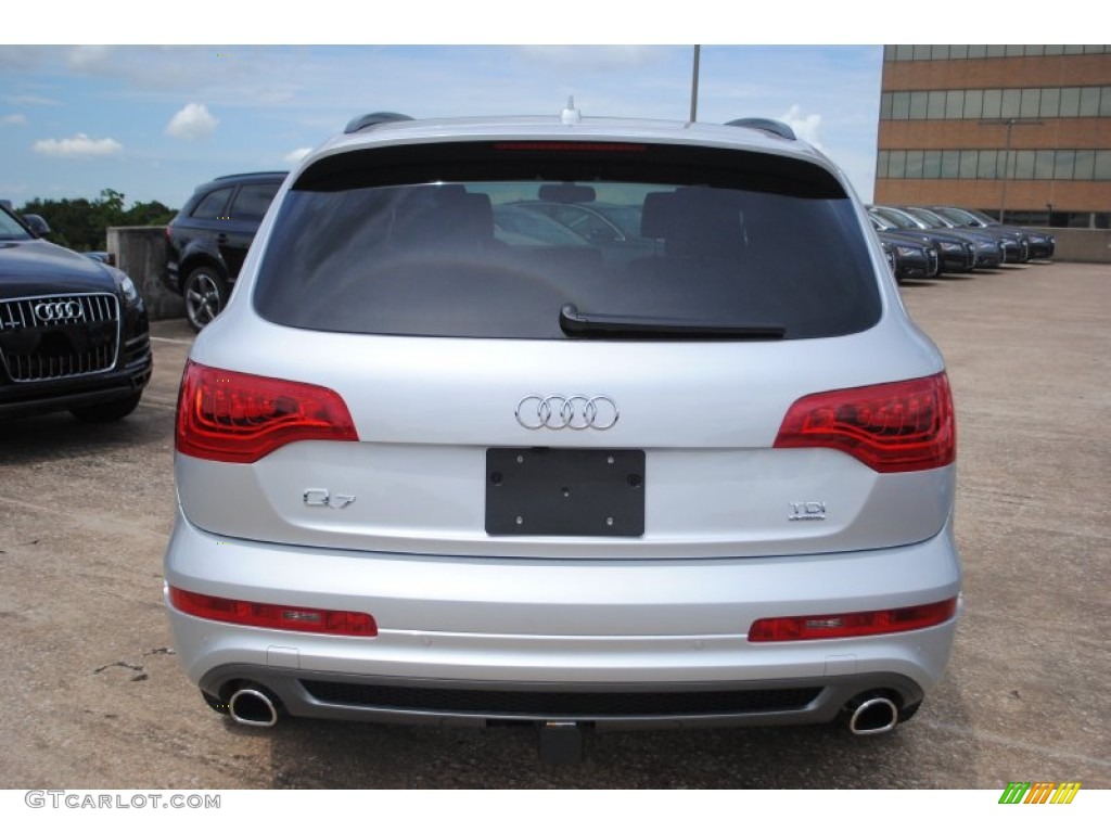 Ice Silver Metallic 2014 Audi Q7 3.0 TDI quattro Exterior Photo #94672379