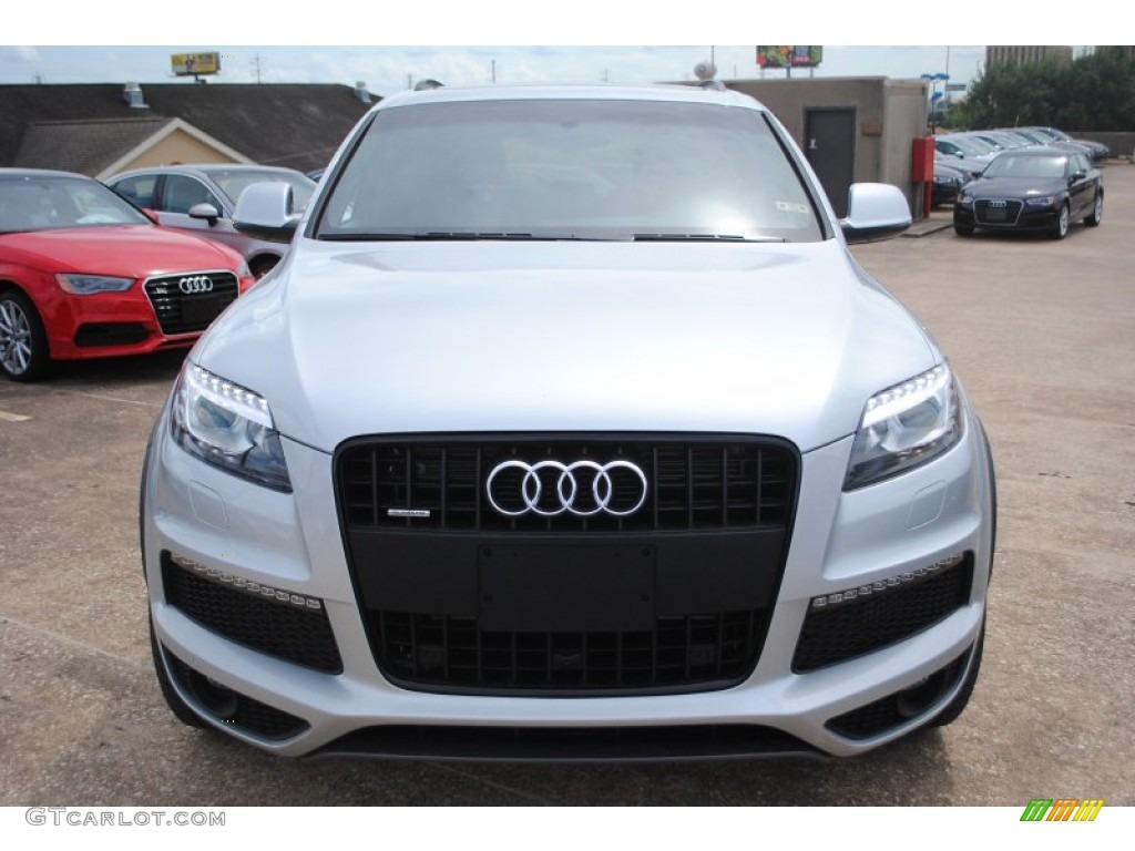 Ice Silver Metallic 2014 Audi Q7 3.0 TDI quattro Exterior Photo #94672427