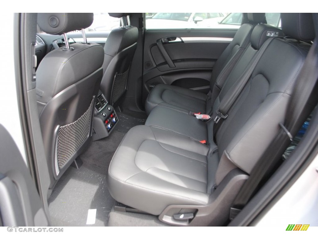 Black Interior 2014 Audi Q7 3.0 TDI quattro Photo #94672487