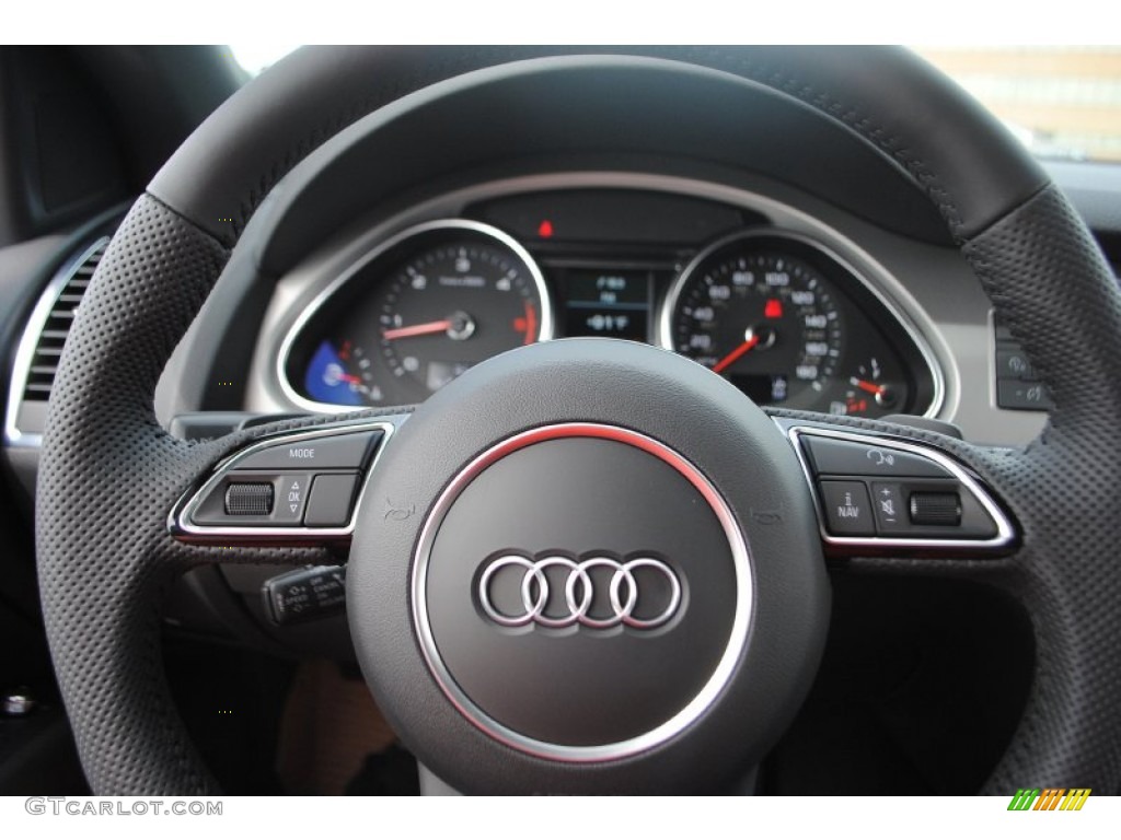 2014 Audi Q7 3.0 TDI quattro Steering Wheel Photos