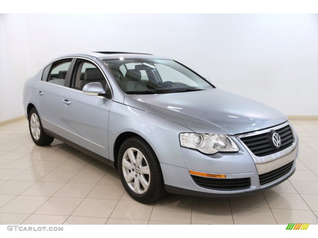 2006 Passat 2.0T Sedan - Arctic Blue Silver / Classic Grey photo #1