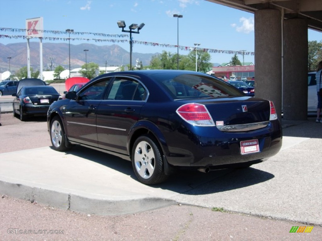 2007 Aura XE - Midnight Blue Metallic / Gray photo #9