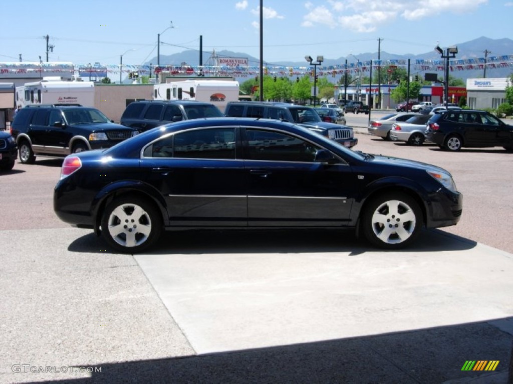 2007 Aura XE - Midnight Blue Metallic / Gray photo #13