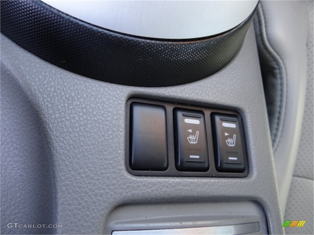 2006 350Z Touring Coupe - Daytona Blue Metallic / Frost Leather photo #23