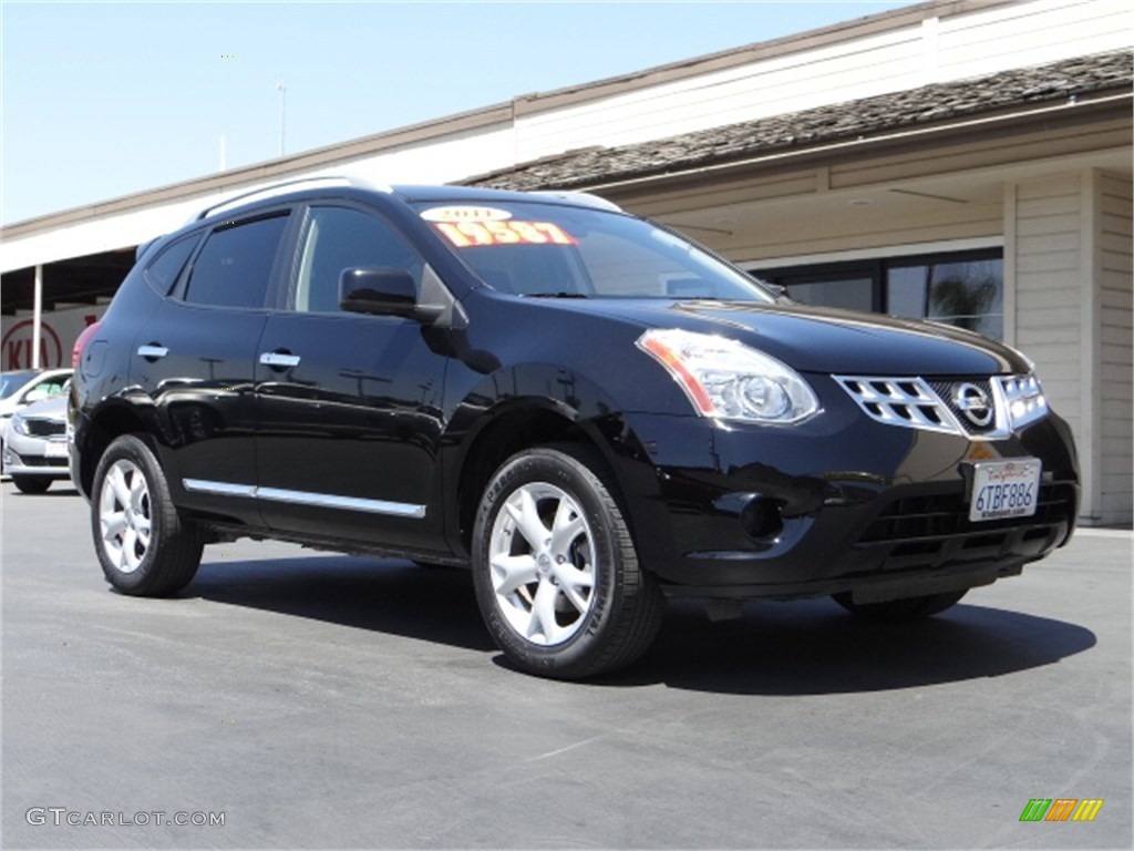 2011 Rogue SV - Black Amethyst / Black photo #1