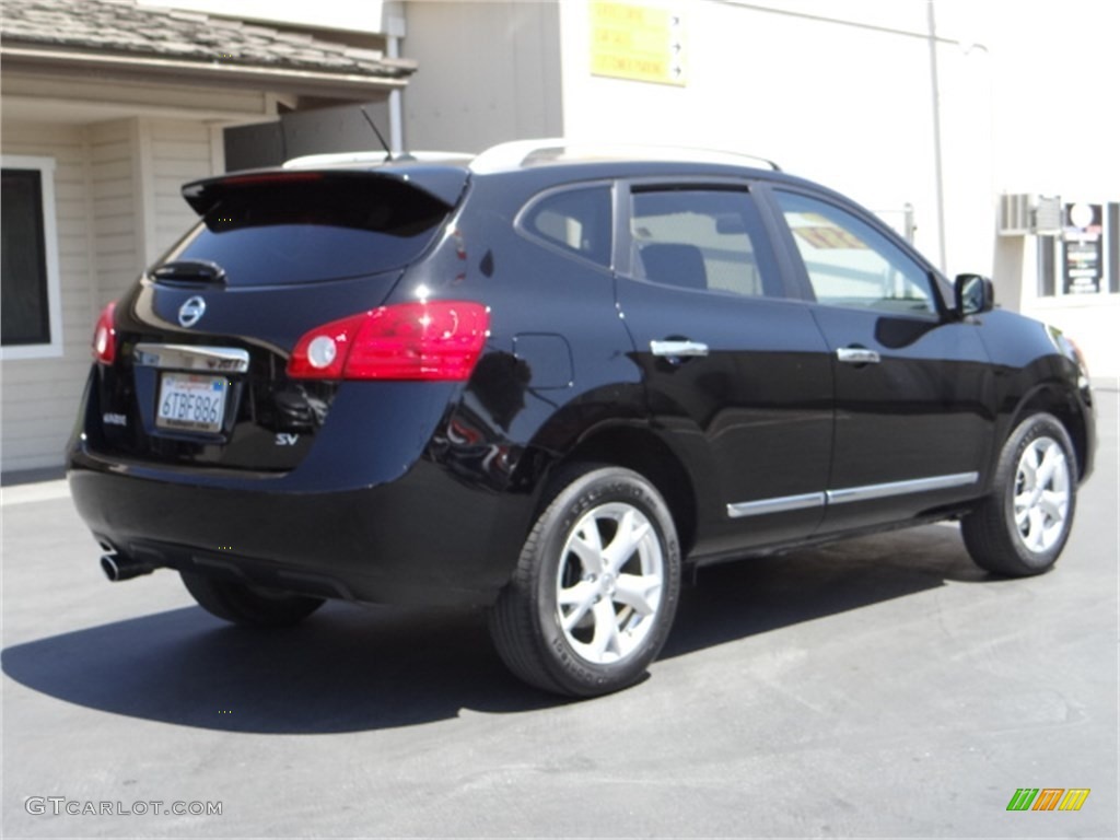 2011 Rogue SV - Black Amethyst / Black photo #3